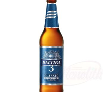 Baltika 3 beer 4.8% 0.5 l