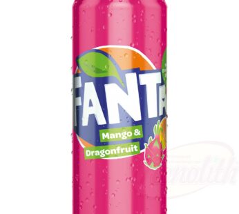 Fanta mango & drakenvrucht 0,33L