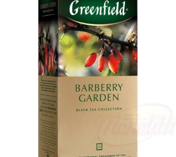 Greenfield zwarte thee “Barberry garden”