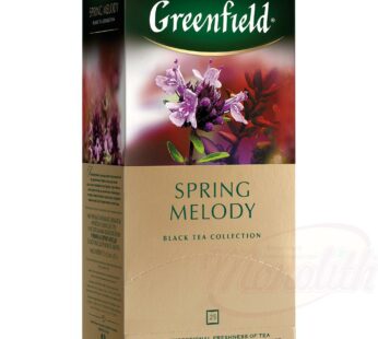 Greenfield zwarte thee “Spring melody”