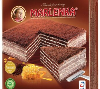 Marlenka honey cake with cocoa