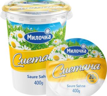Milochka sour cream 20%