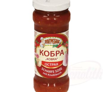 Pogrebok spicy sauce with garlic "Kobra"