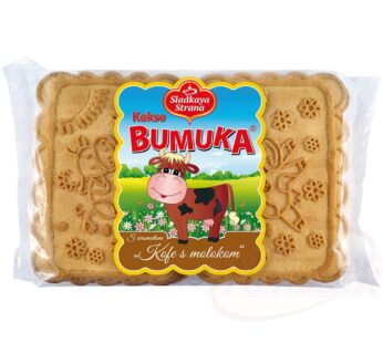 Sladkaya Strana cookies with coffee and milk flavor "Bumuka"