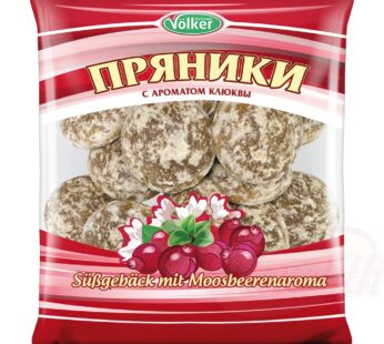 Völker пряники со вкусом клюквы