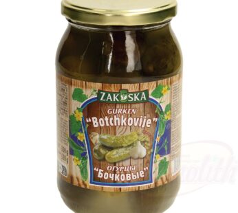 Zakuska pickled gherkins "Botchkovije"
