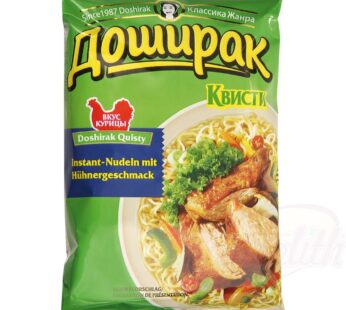 Doshirak instant noodle soup with chicken