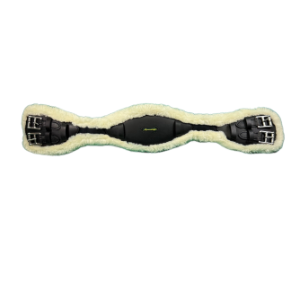 Amerigo Lammfell Ledersattelgurt – 75cm