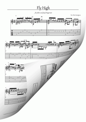 Fly High (Sheet music + TAB)