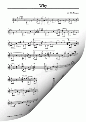 Why (sheet music)