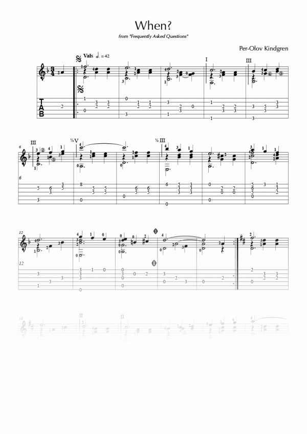 Frequently Asked Questions (FAQ) (sheet music + TABs) - Image 5