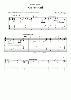 Get Over It Gitarre TAB - PDF Noten von OK Go in H Moll - fbd-24707