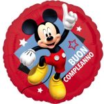 Ballon / Palloncini  Buon Compleanno Mickey Mouse 34cm