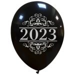 6x ballons 30cm année 2023