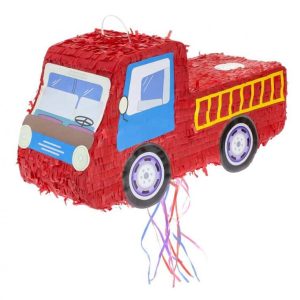 piñata camion de pompiers 5902973128567 en vente sur promoballons