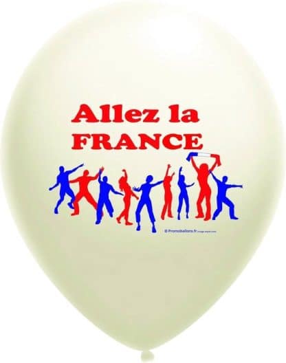 12 x ballons Ø 30 cm: ALLEZ LA FRANCE