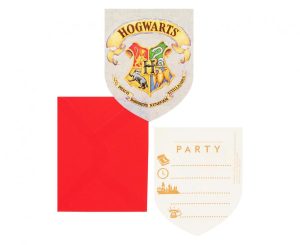 Invitations et enveloppes, Harry Potter 9,5 x 14,5 cm, anniversaire d'enfant, FSC® Mix – Image 2