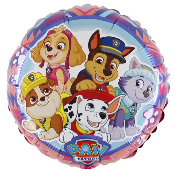 Paw Patrol Ballon Aluminium 45cm (à plat) 35cm gonflé