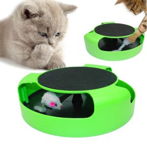 jouet pour chat, une roue avec une souris – Image 4