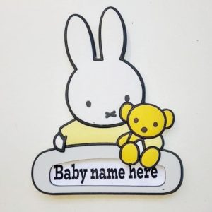 miffy plaque porte 5410905480404 ean = sku copyright en vente sur promoballons 1