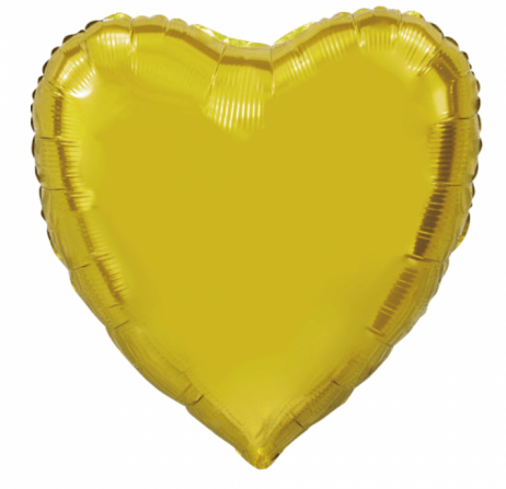 Ballon aluminium coeur OR ± 92 cm , XL Folie hartballon