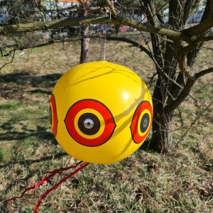 Ballon effaroucheur Anti-oiseaux pour verger, champs, etc / vogelverschrikkerballon