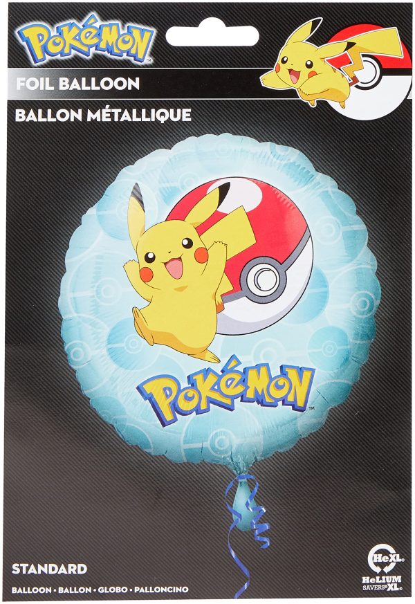 Pokémon Pikachu ballon mylar 43cm – Image 2