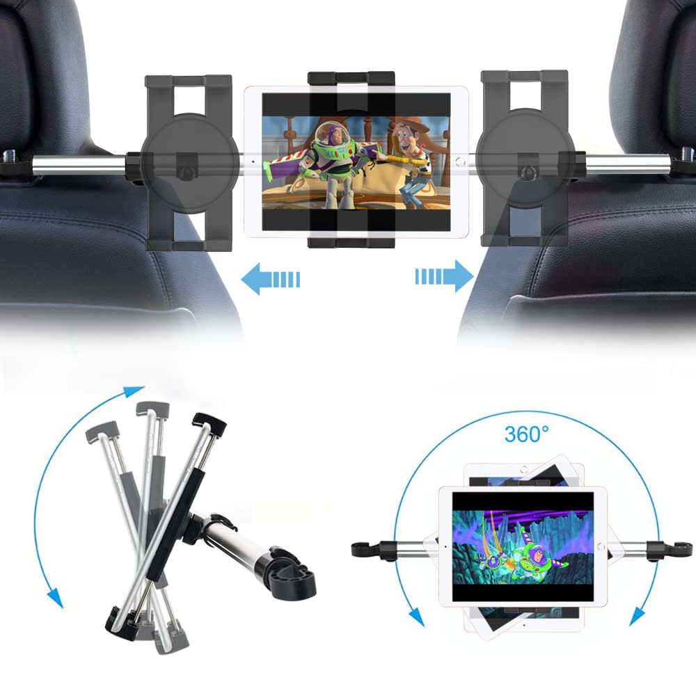Support de Tablette pour Voiture à placer entre les appuie-têtes 6242024100678-9509959377993 – Image 5