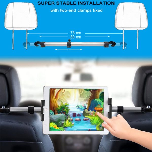 Support de Tablette pour Voiture à placer entre les appuie-têtes 6242024100678-9509959377993 – Image 6