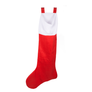 Chaussette Jumbo de Noël, rouge, ±1m54 m – Image 2