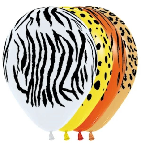 Sempertex ballons jungle 30cm - sachet 25 pièces