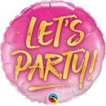 ballon let's party 0071444572996 en vente sur promoballons