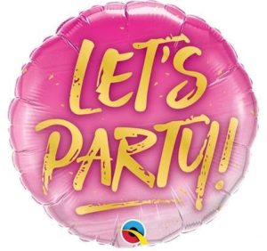 ballon let's party 0071444572996 en vente sur promoballons