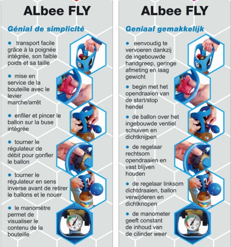 Albee Fly Promoballons Mode D'emploi Fr Nl