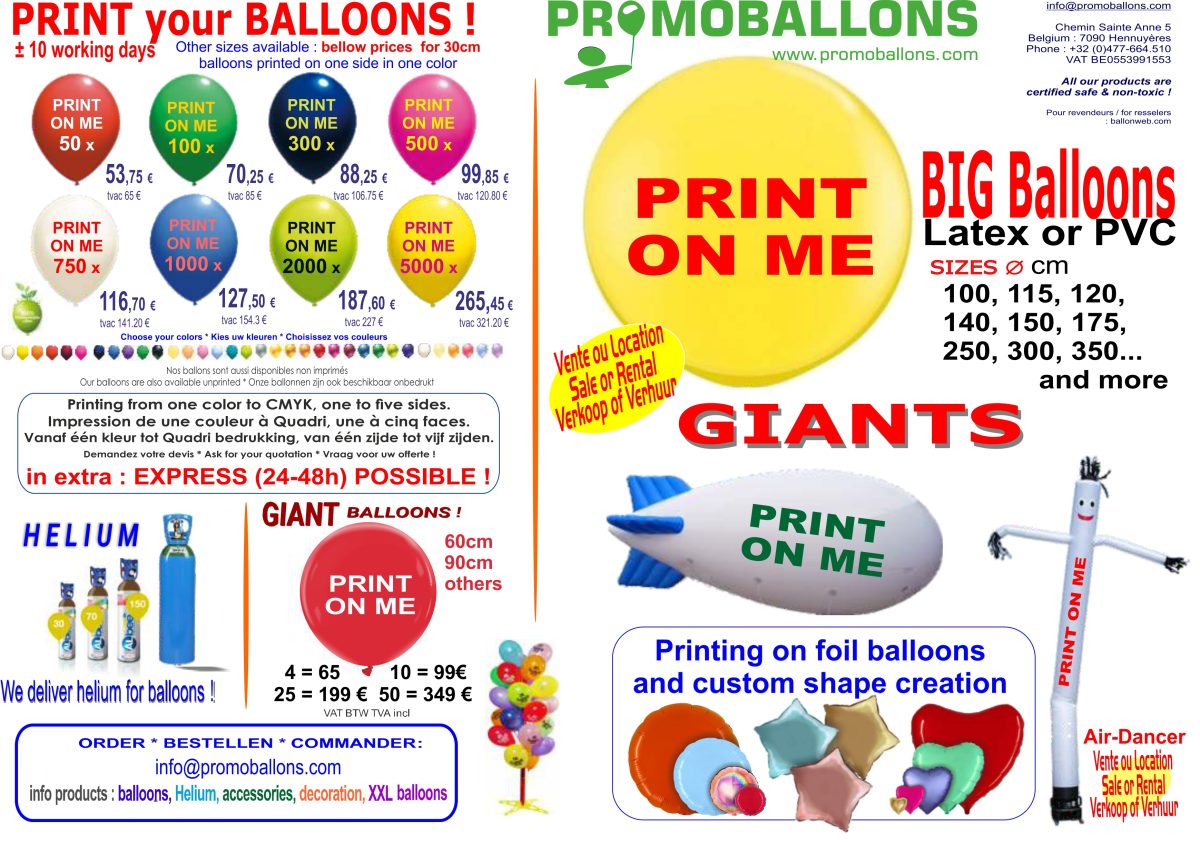 printballons 2025 promoballons