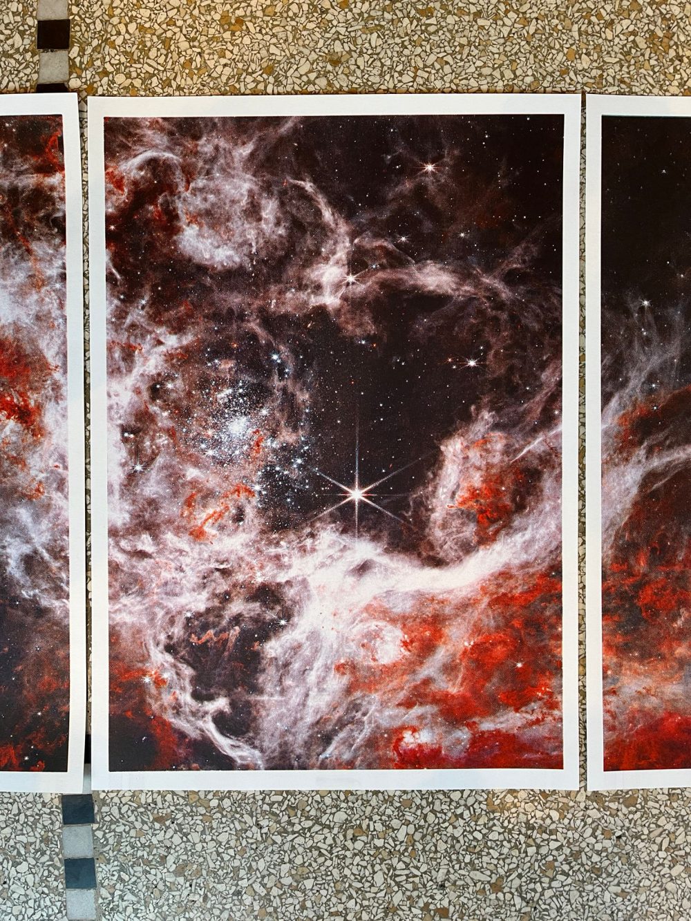 cosmic tarantula by JWST