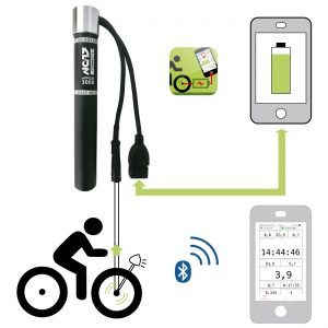 NC-17 USB Dynamo Ladegerät
