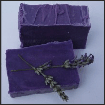 Lavender and Lime Beeswax Soap