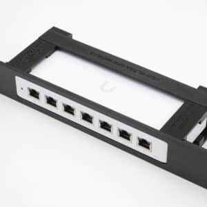 Rack mount for Ubiquiti USW-ULTRA switches 19inch 1U - injection molded front