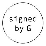 Signed by G logo