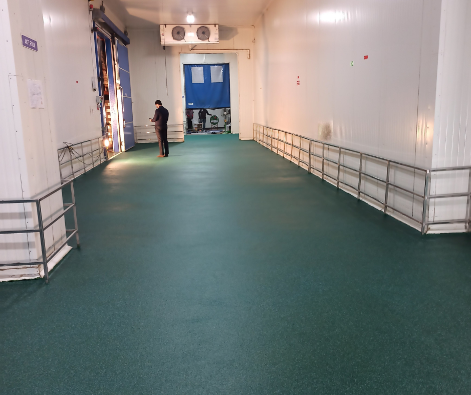 Cold room floor