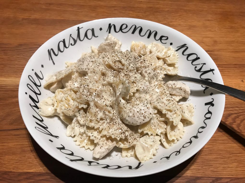 pasta boursin