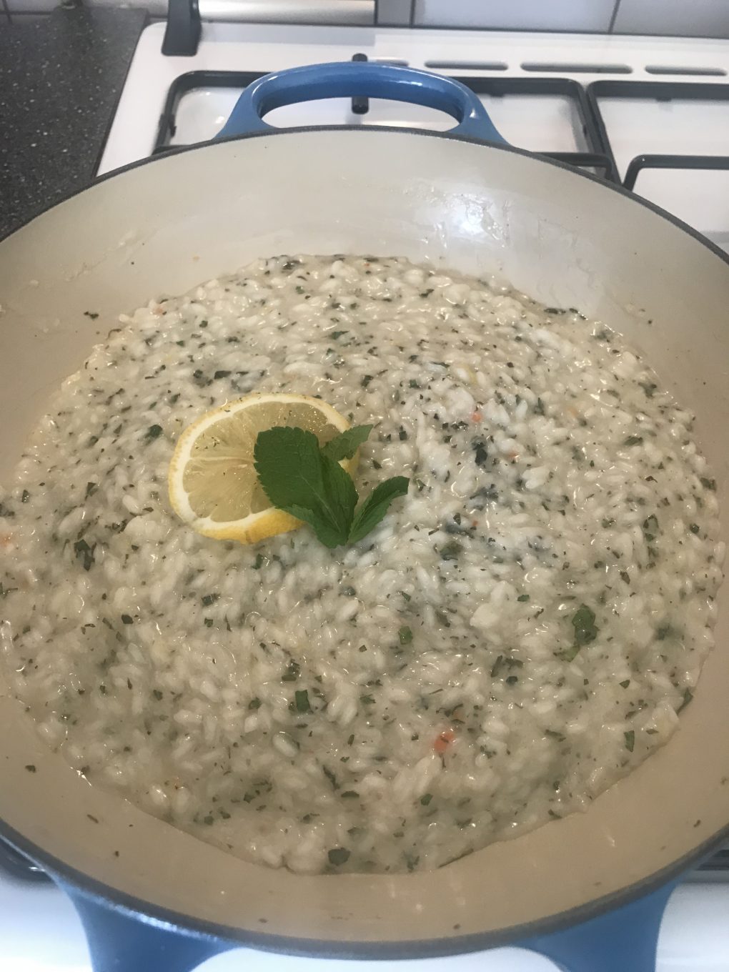 zomerse risotto