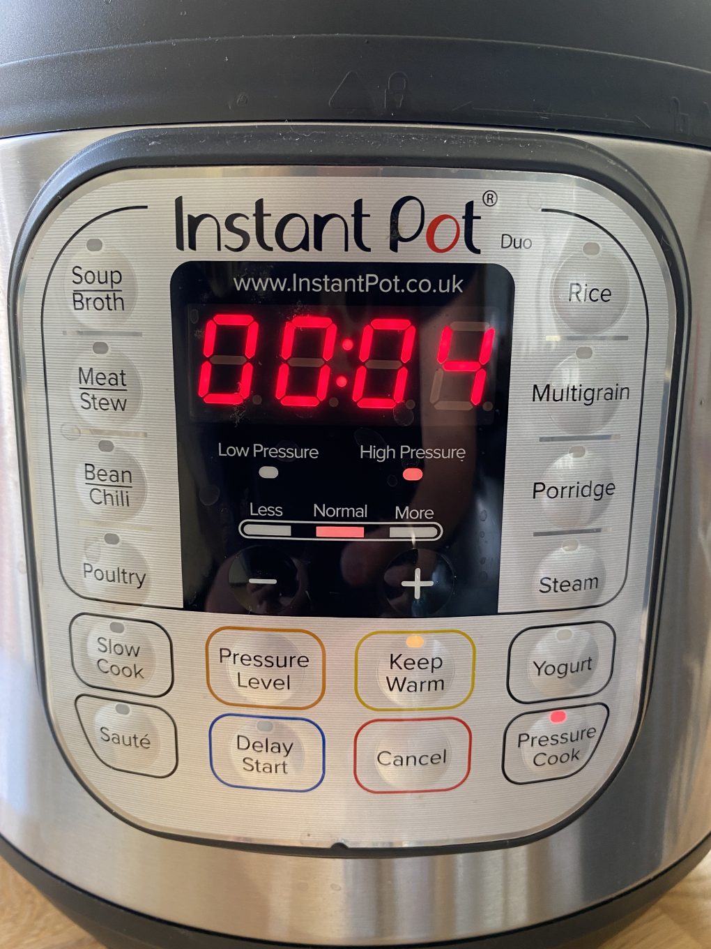 eieren uit de instant pot