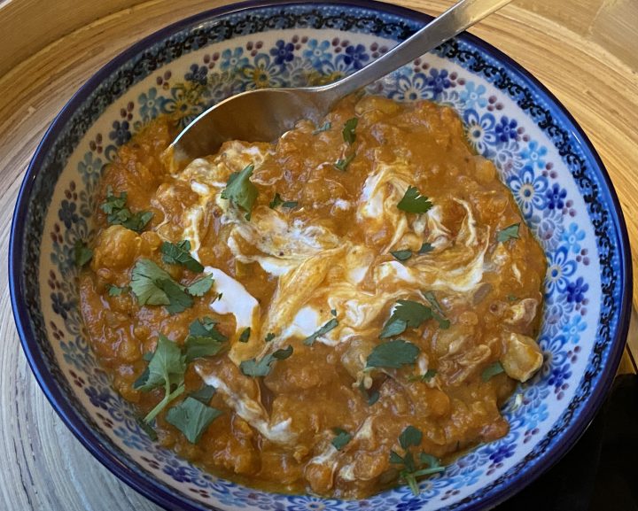 kikkererwten linzen curry