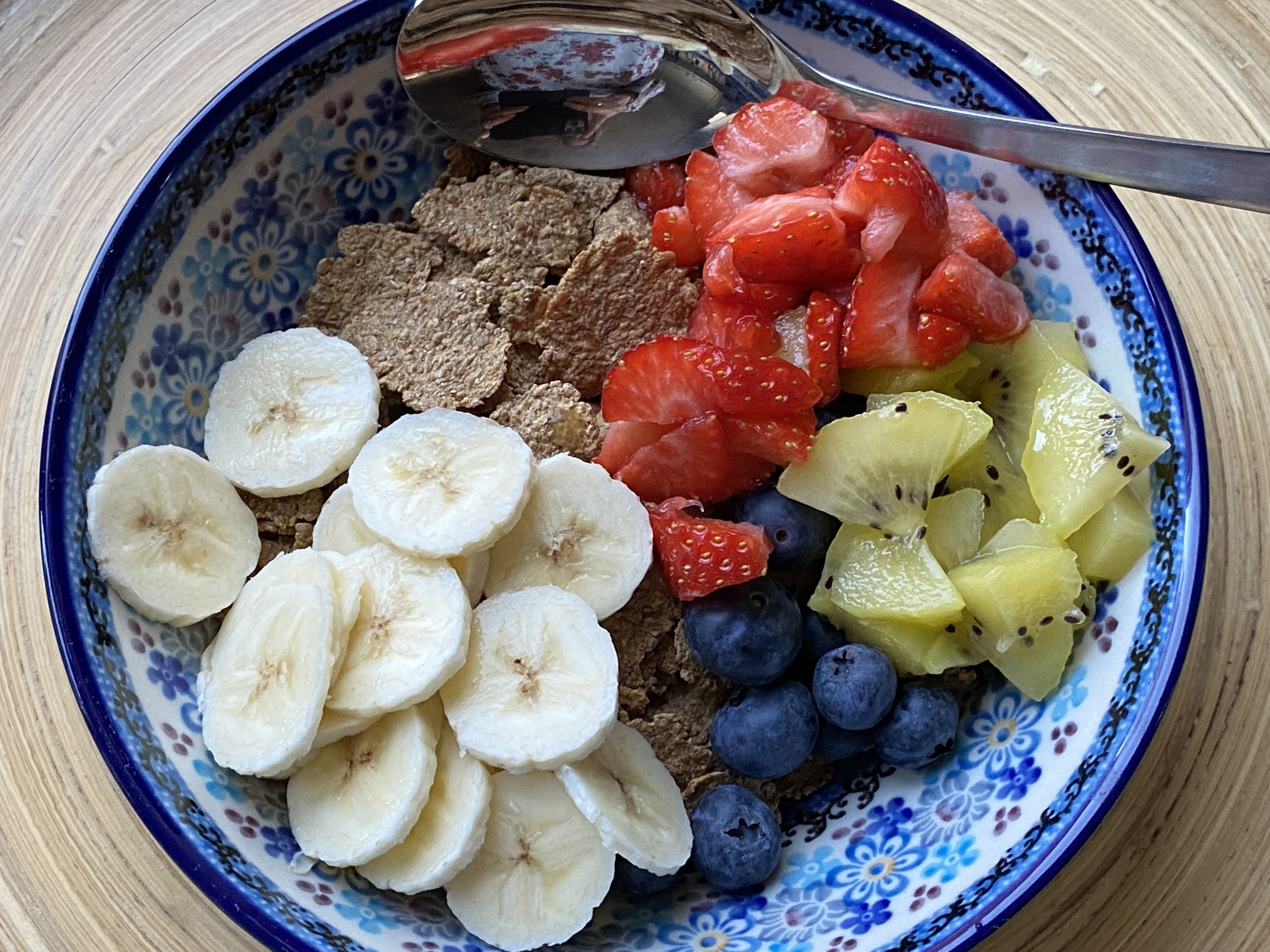 all bran fruit bowl