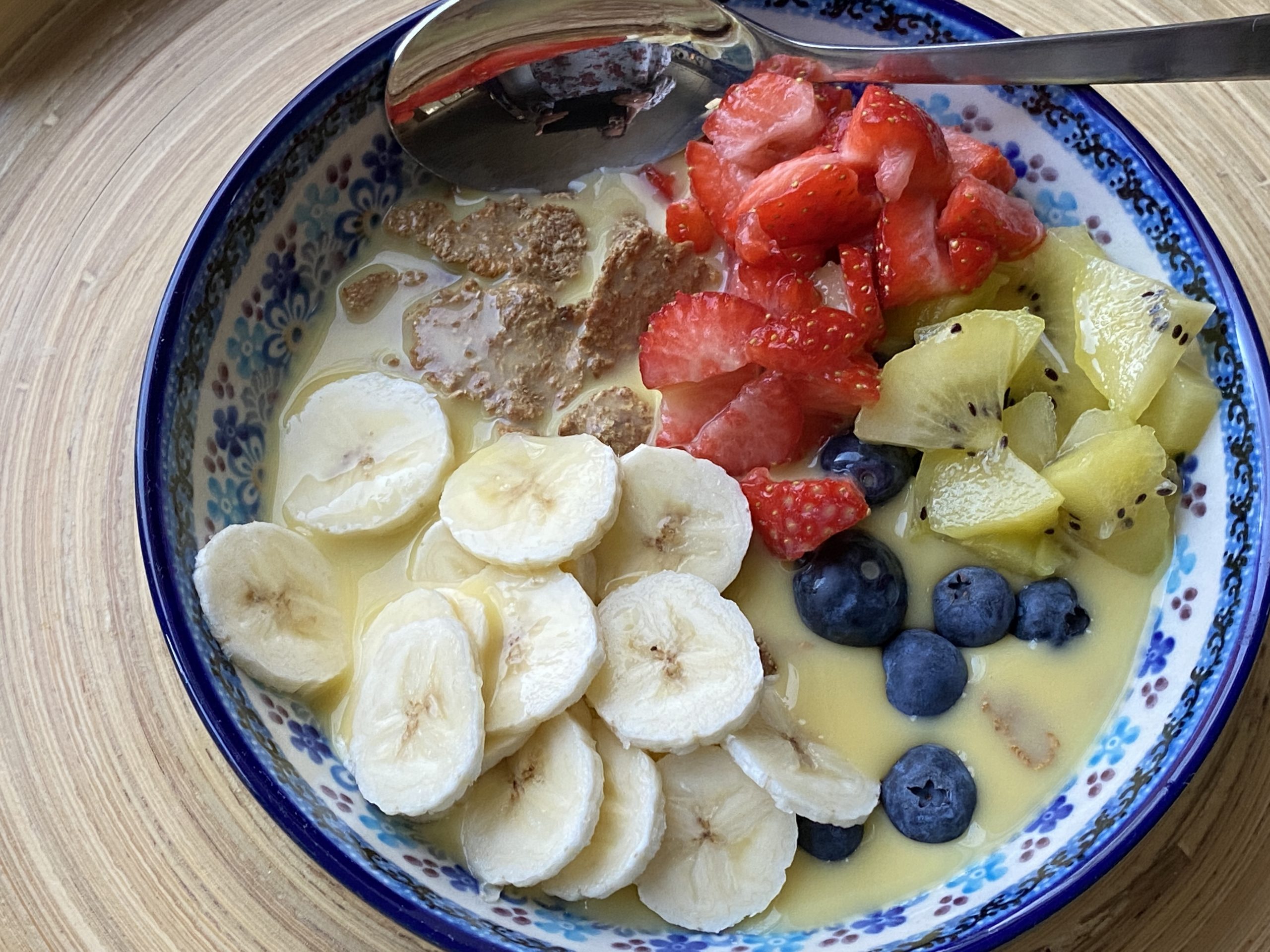 all bran fruit bowl