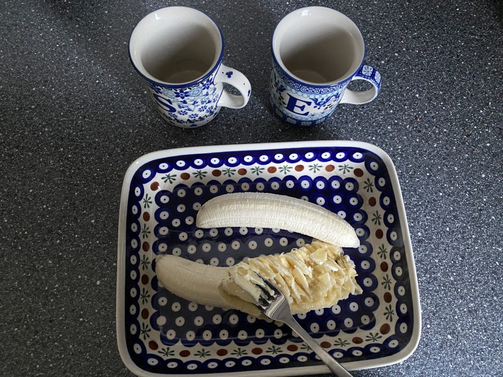 blauwe bessen ontbijttaart