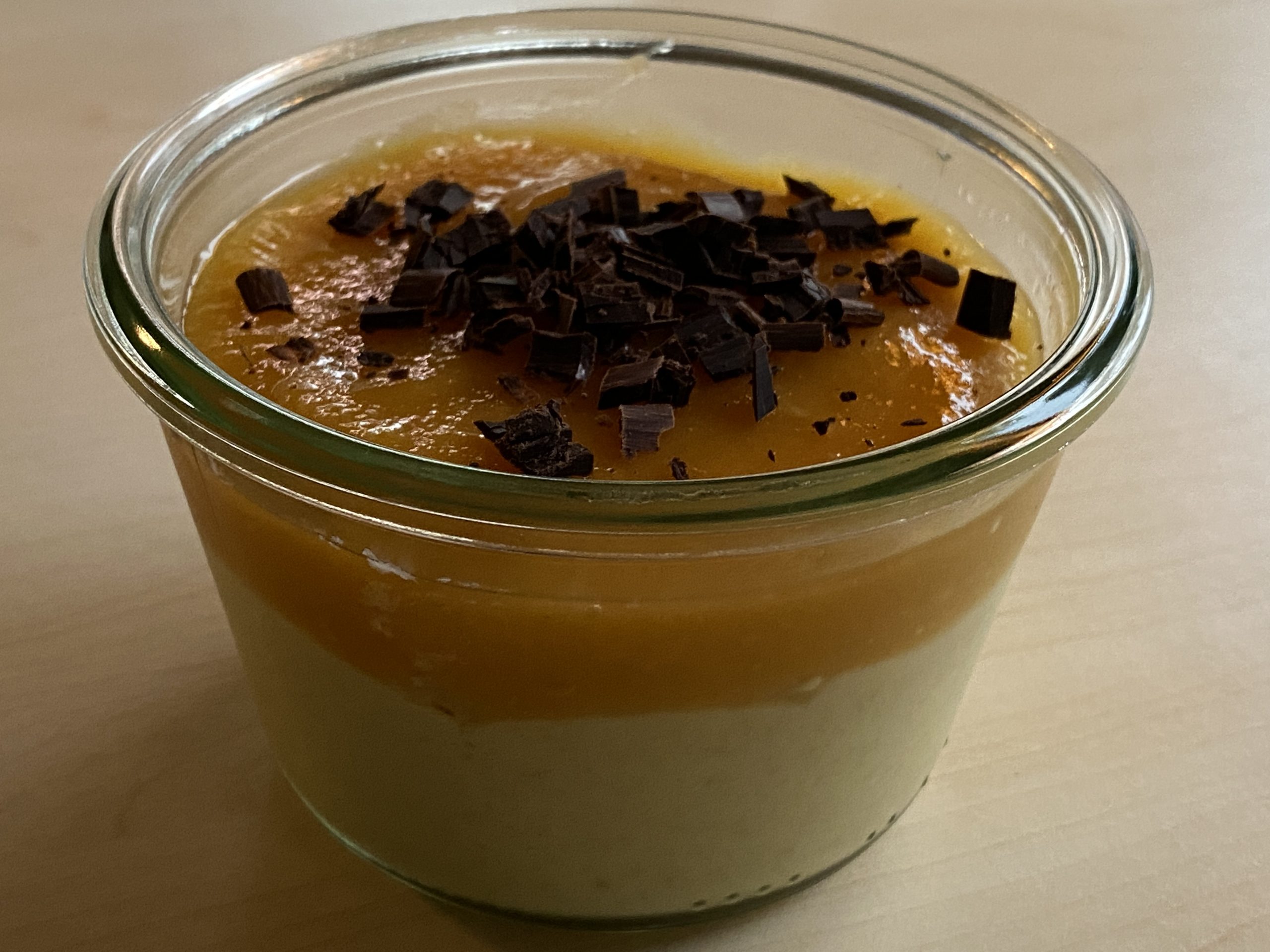 mango mousse