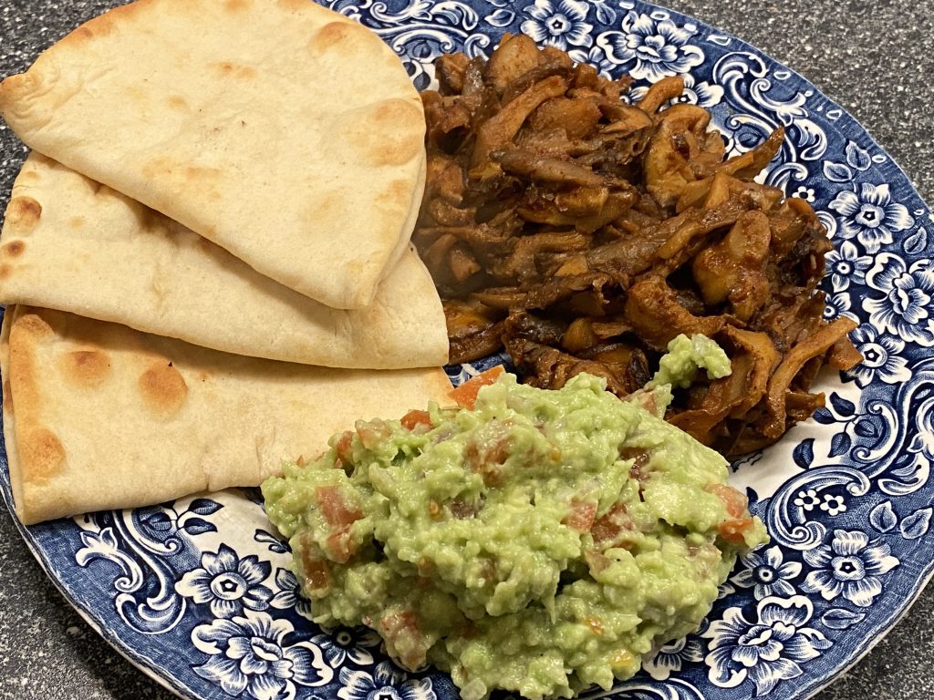 flatbread met paddenstoelenmix